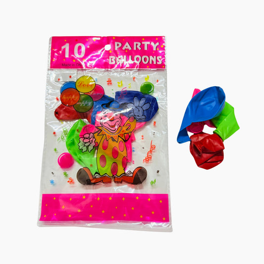 Pack Of 10 Balloons