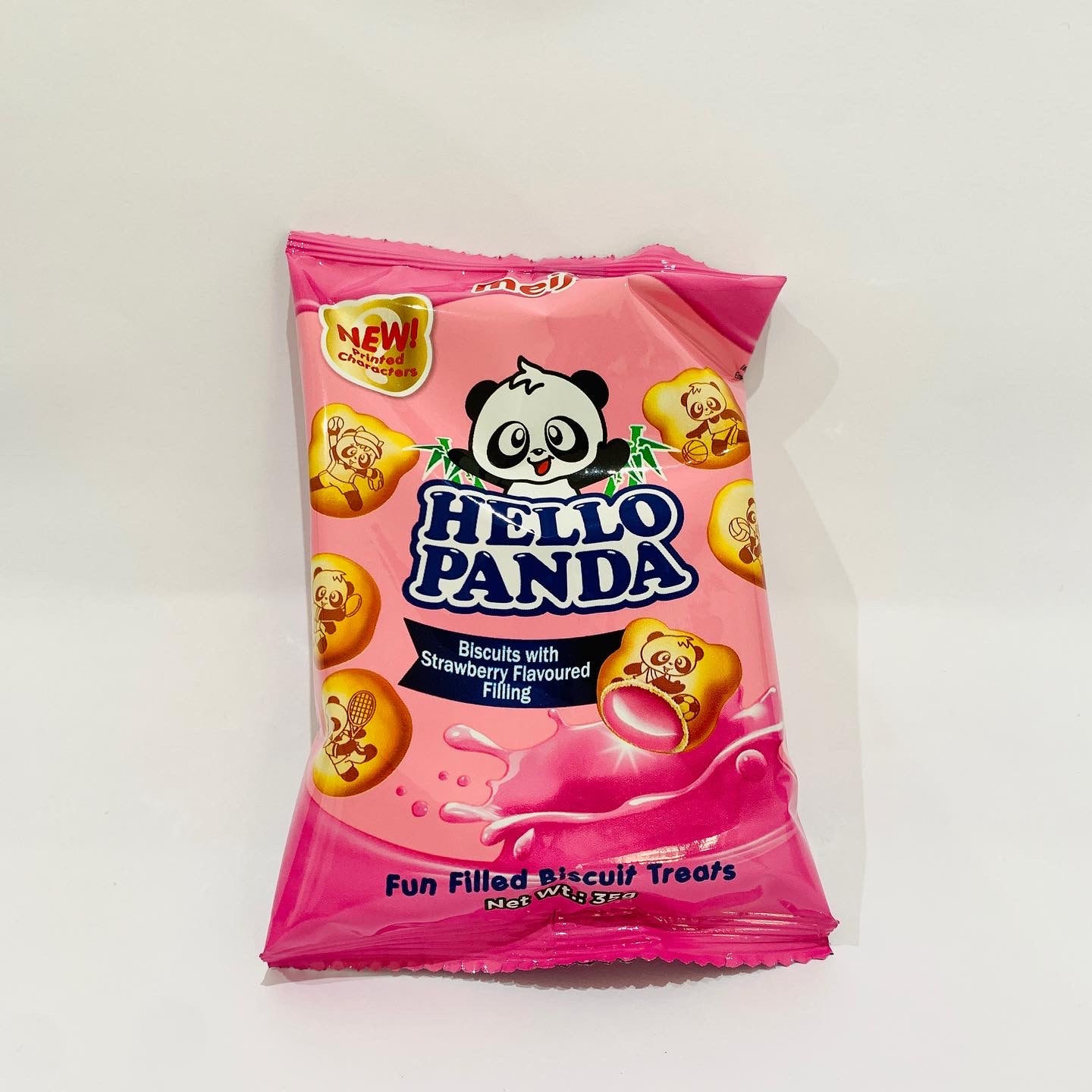 Large Hello Panda Strawberry Biscuit