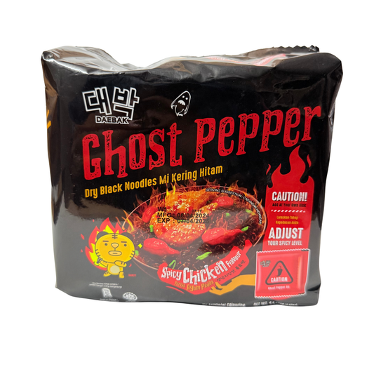 Pack of 4 Daebak Ghost Pepper Noodles