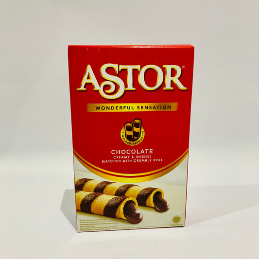 Astor Wafers Rolls Chocolate