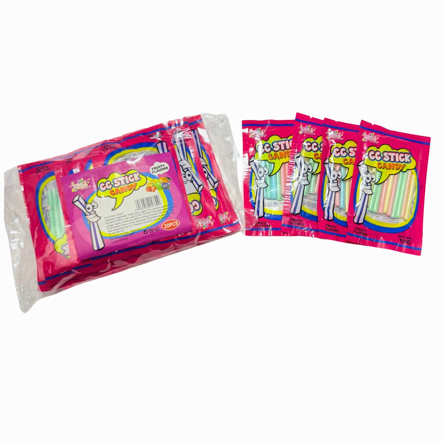 Pack Of 20 Cc Stick Candy Sherbet