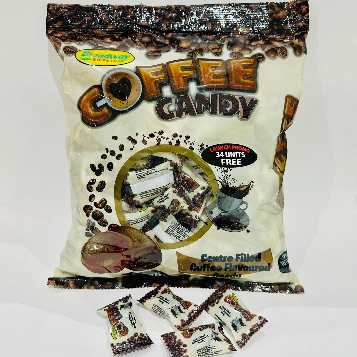 Pack fo 200 Coffee Candy Sweet