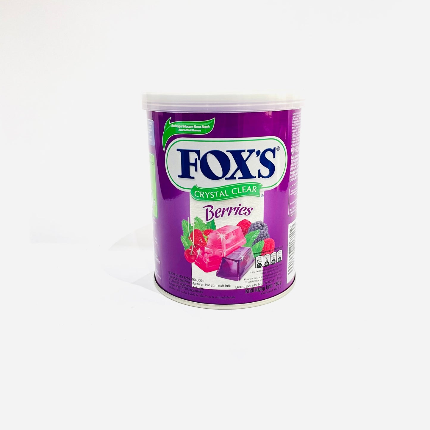 Fox Tins Berries Sweet