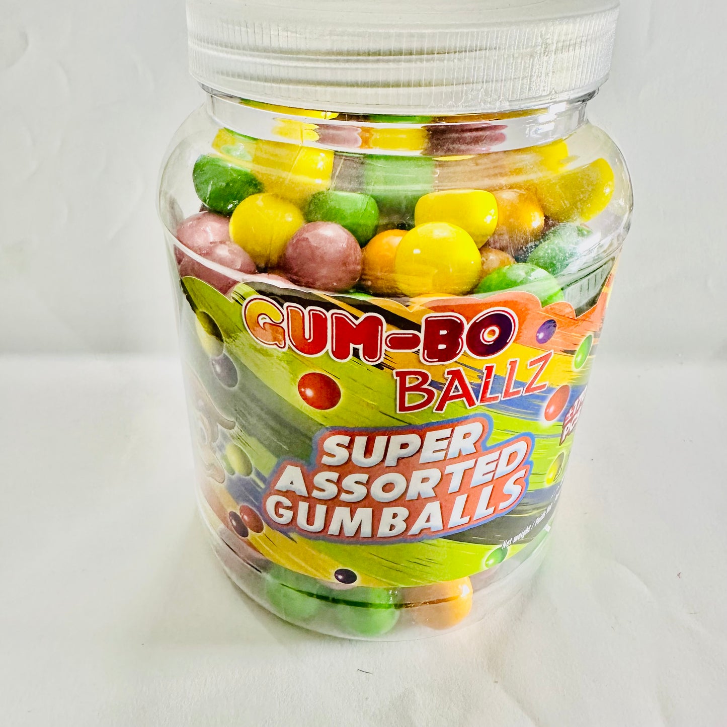 Tub of 170 Gumbo Super Assorted Bubblegum