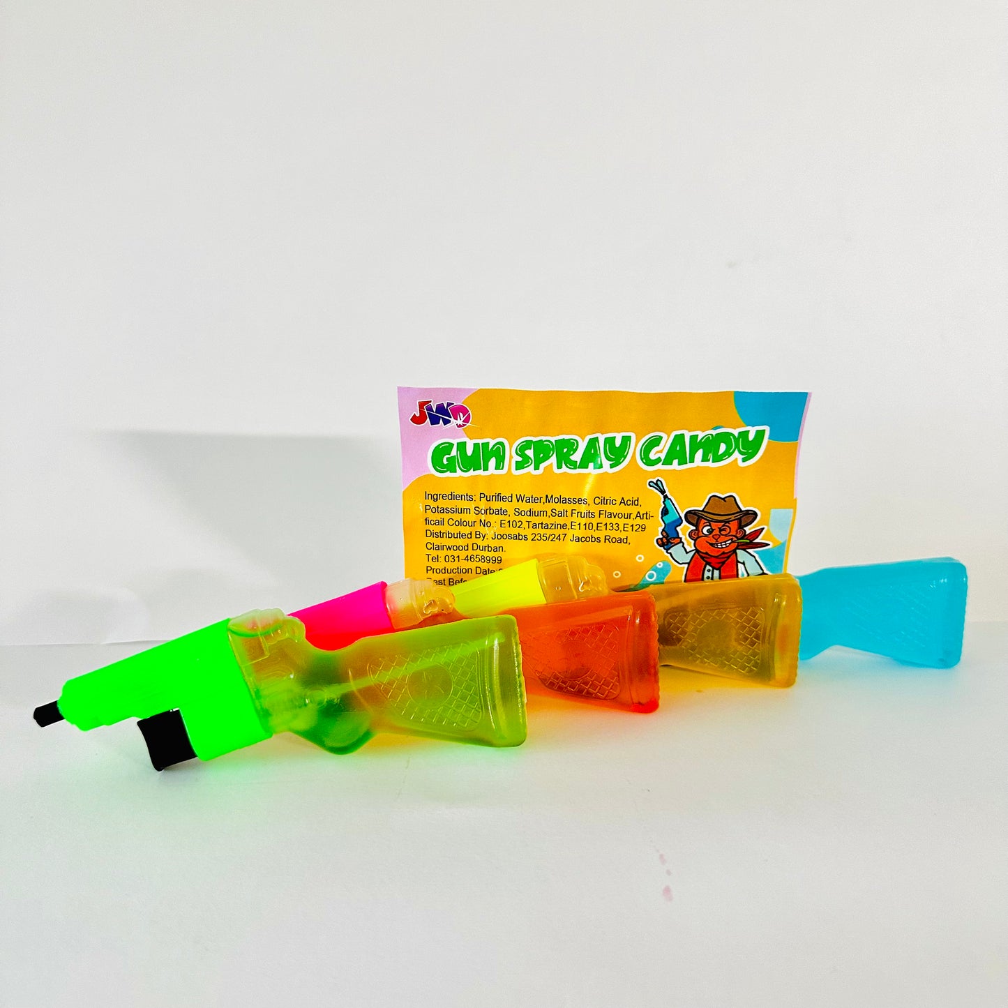 8x Gun Spray Candy Sweet