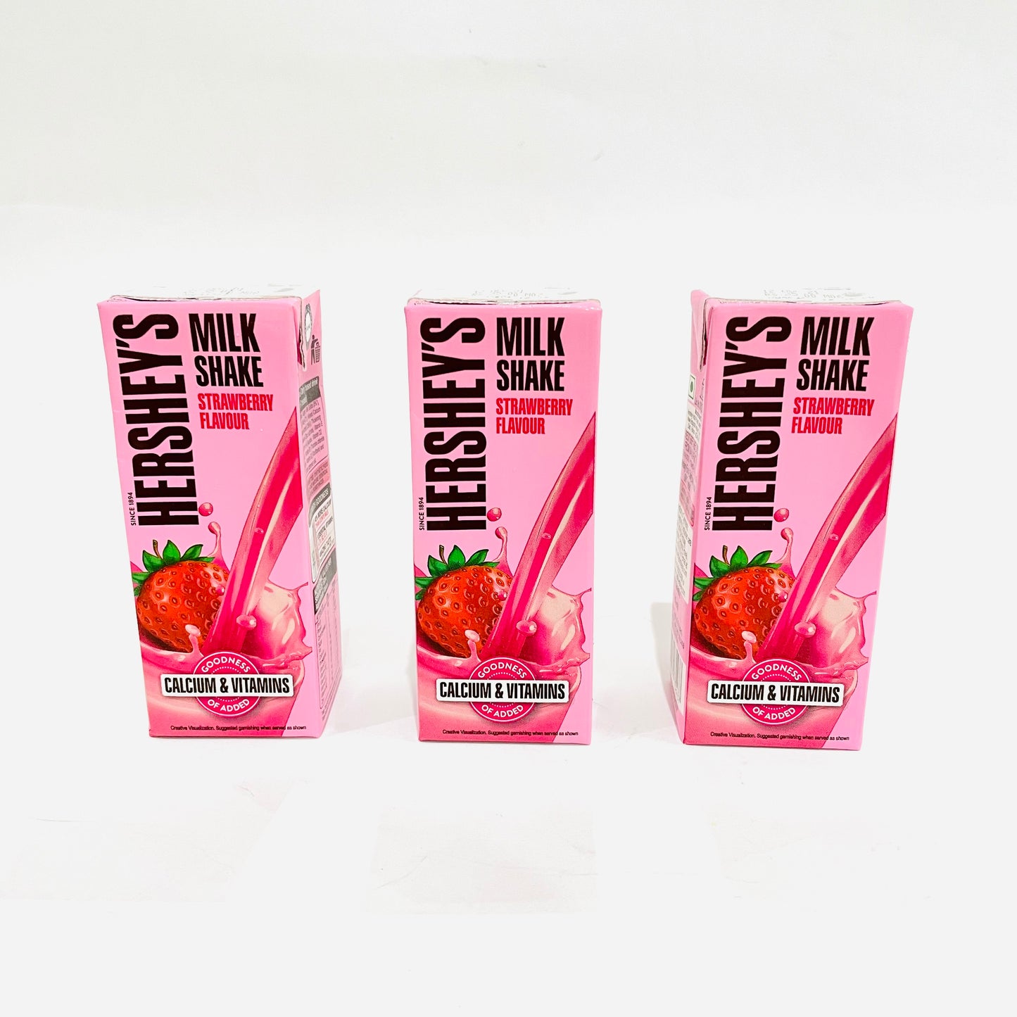 4x Hershey's Strawberry Milkshake Drink