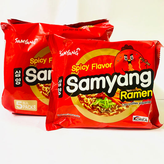 Pack Of 5 Samyang Hot Noodles Red Ramen 5's