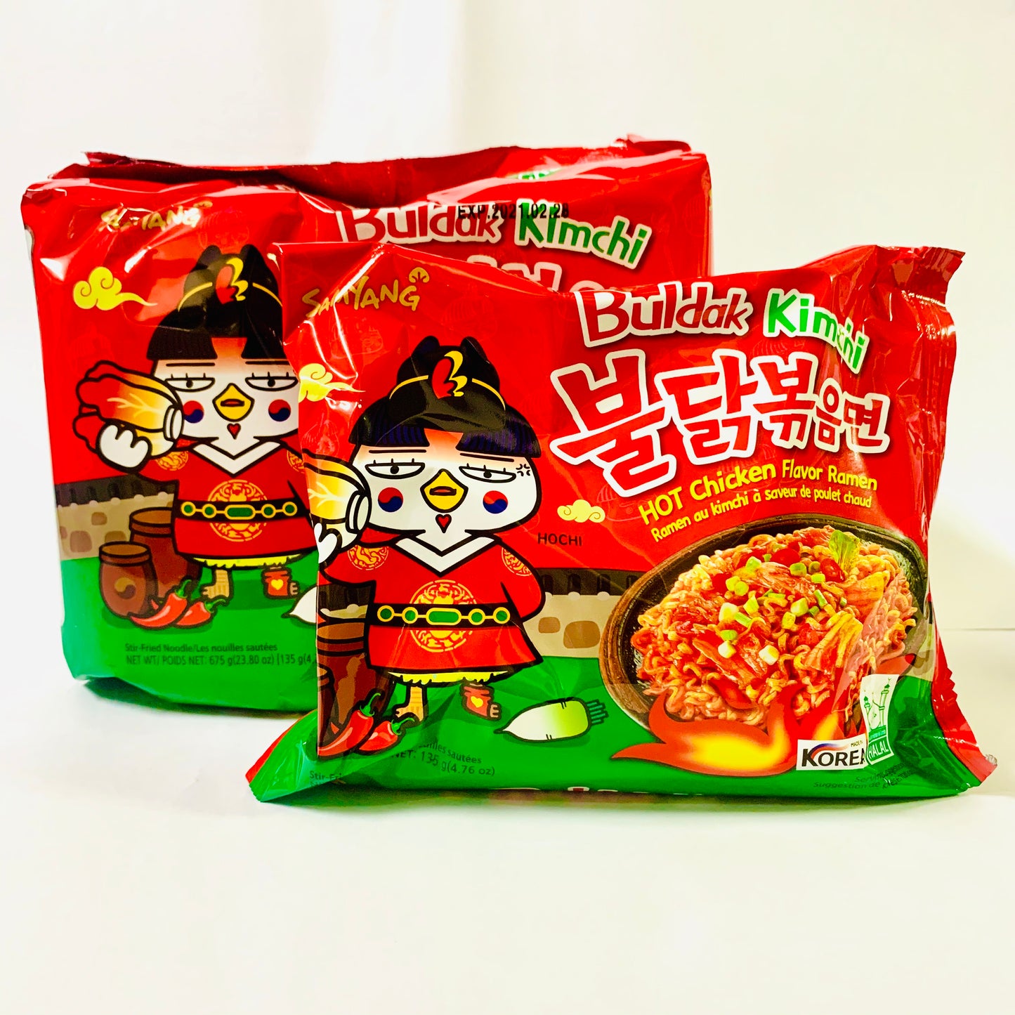 Pack Of 5 Samyang Hot Noodles Kimchi 5's