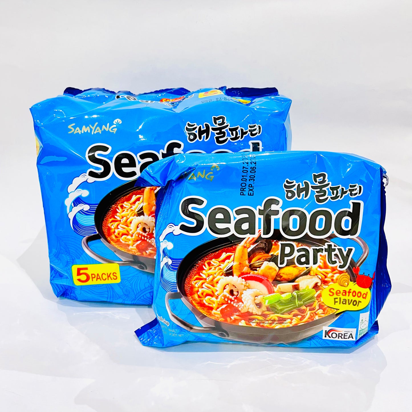 Pack Of 5 Samyang Hot Noodles Seafood 5's