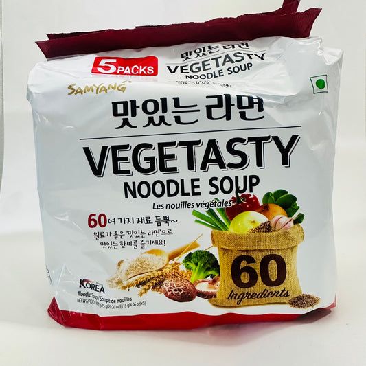 Pack Of 5 Samyang Vegetable Soup Ramen Ramen 5's