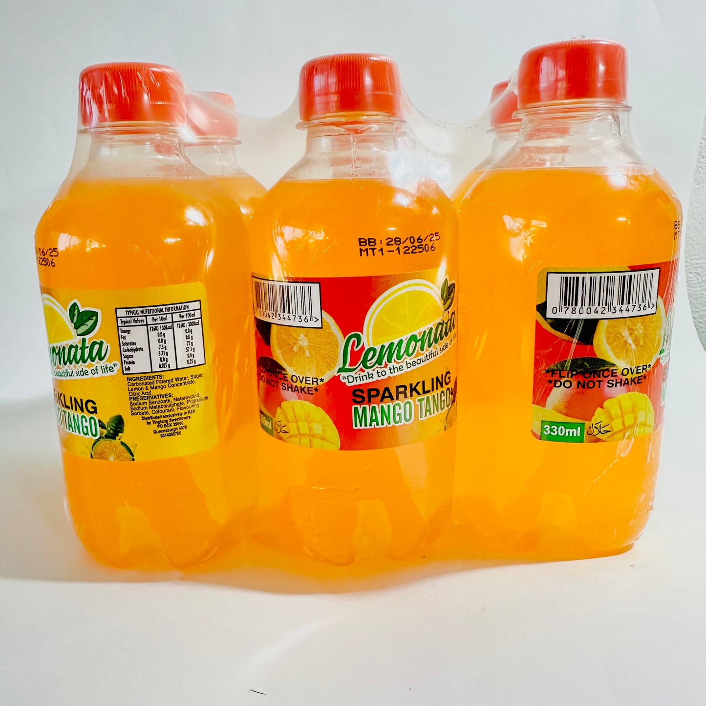 Pack of 6 Lemonata Mango Tango Drink