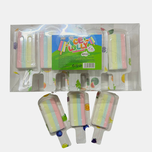 8x Ice Lolly Marshmallow