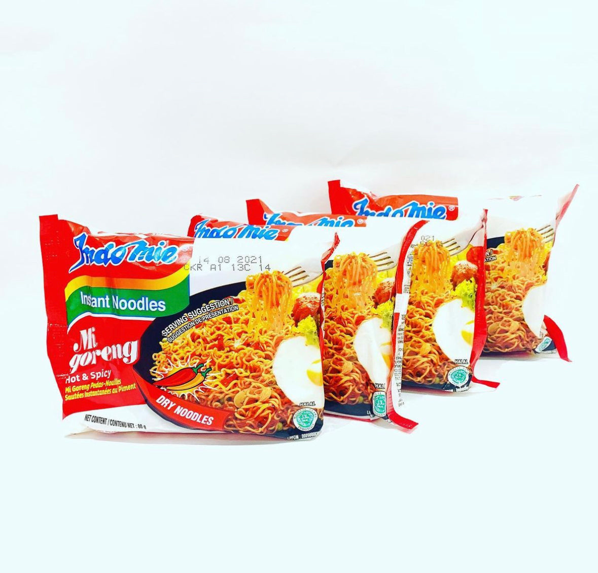 5x Indomie Hot & Spicy Noodles