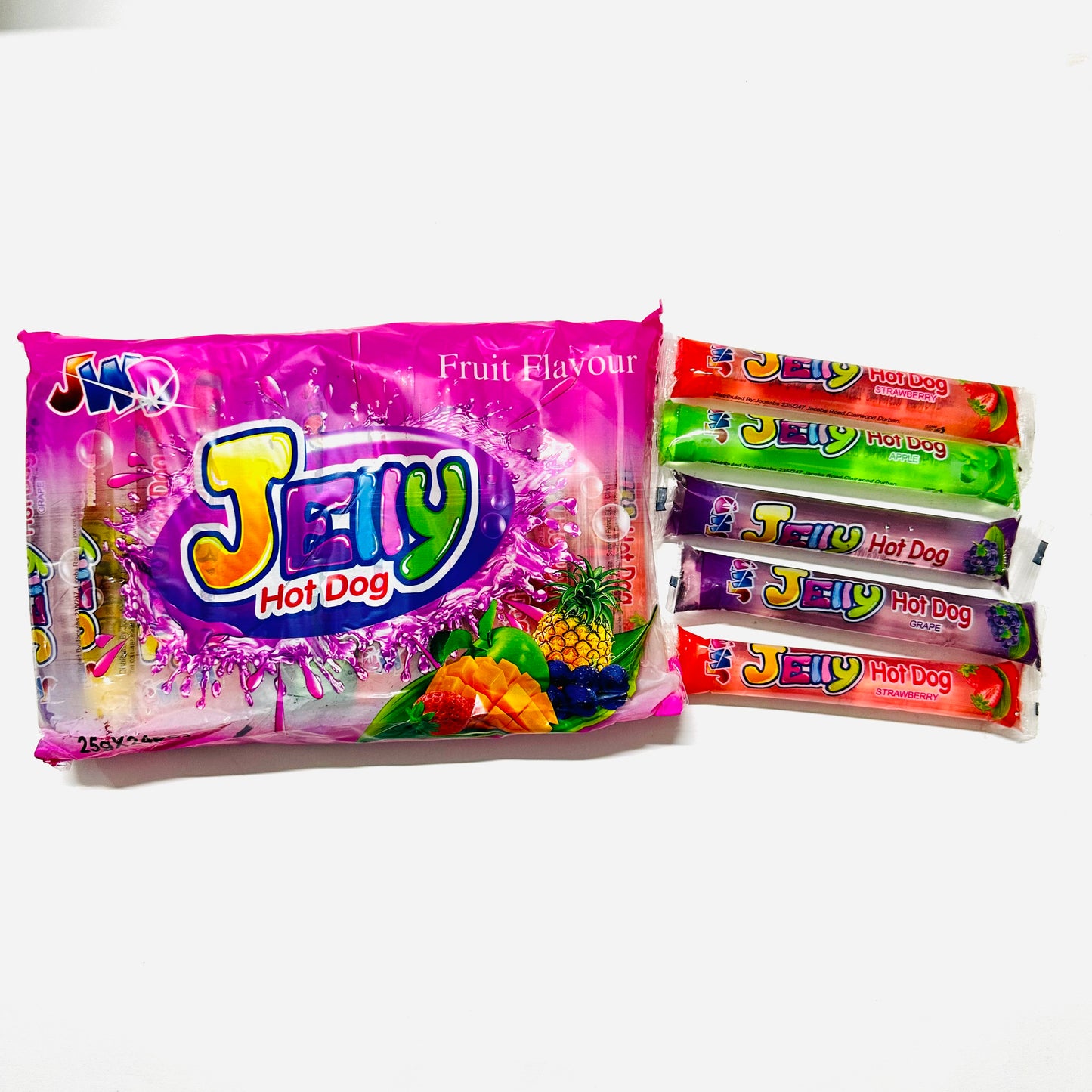 Pack Of 24 Jelly Hotdogs