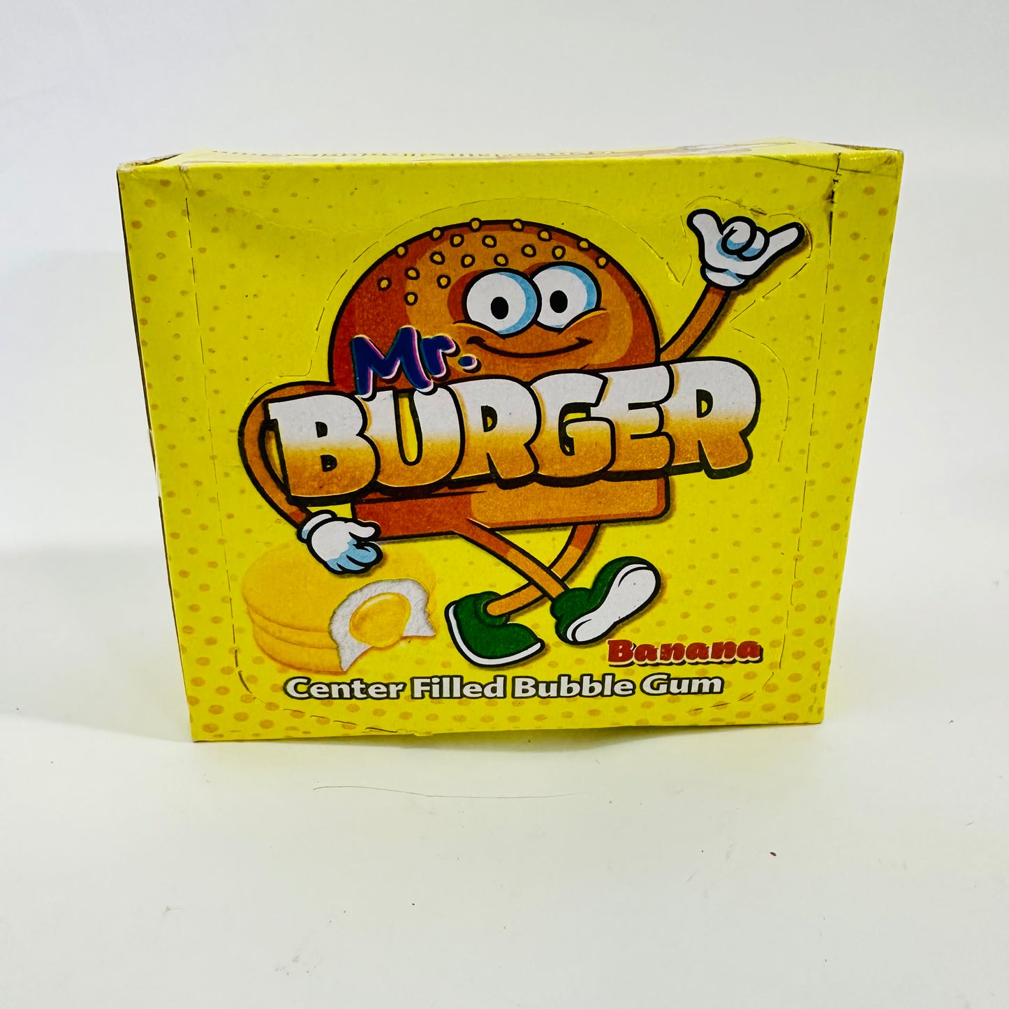 Box Of 50 Mr Burger Banana Bubblegum