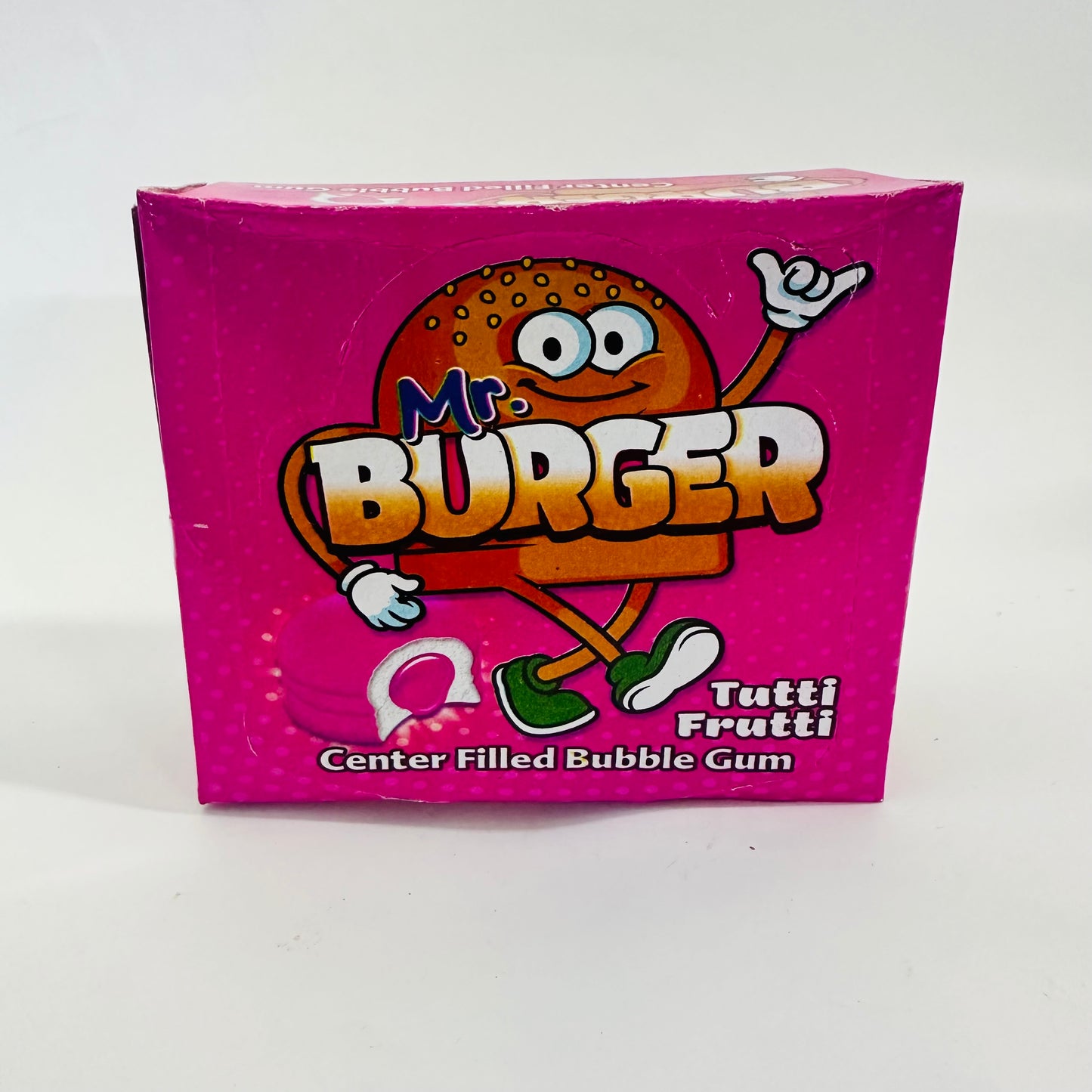 Box Of 50 Mr Burger Tutti Fruit Bubblegum