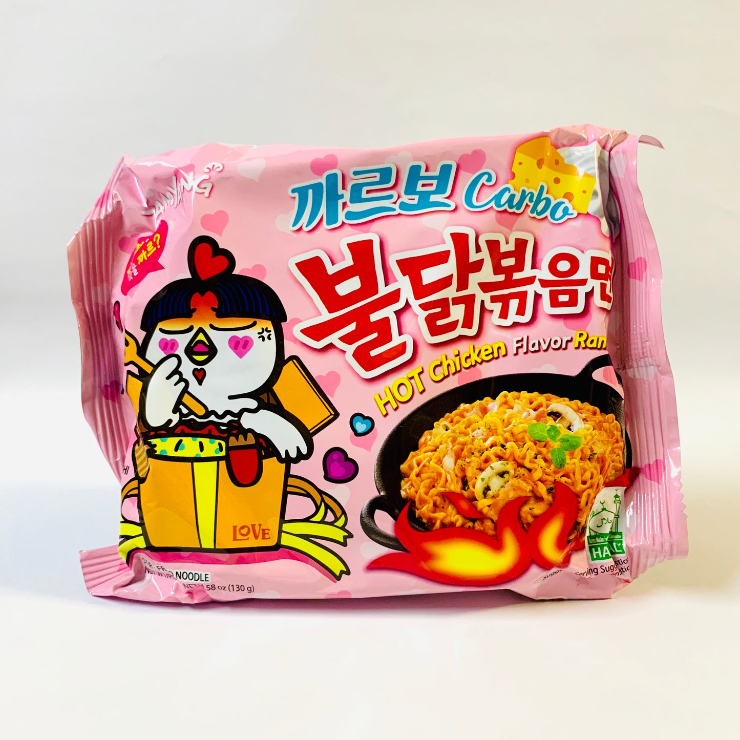 1x Samyang Hot Noodles Pink Carbo 5's