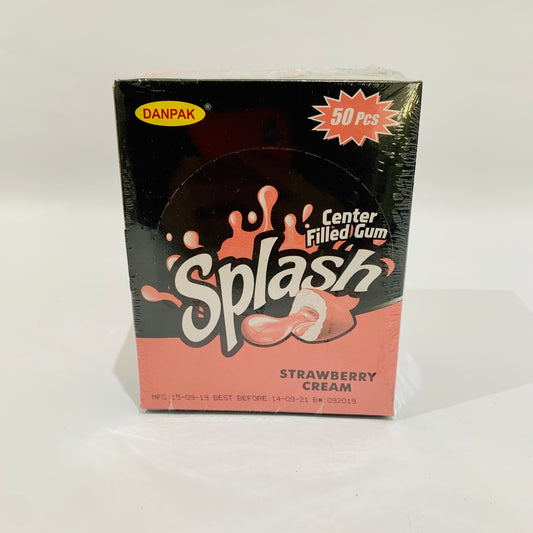 Splash Bubblegum Strawberry & Cream 50's